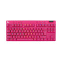 Logitech Keyboard G Pro X TKL Lightspeed Pink