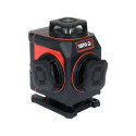 4D Mini Zaļais Lāzers ar Piederumiem, YATO, YT-30419, 30m darbības attālums, pašlīmeņošanās, IP54 ai