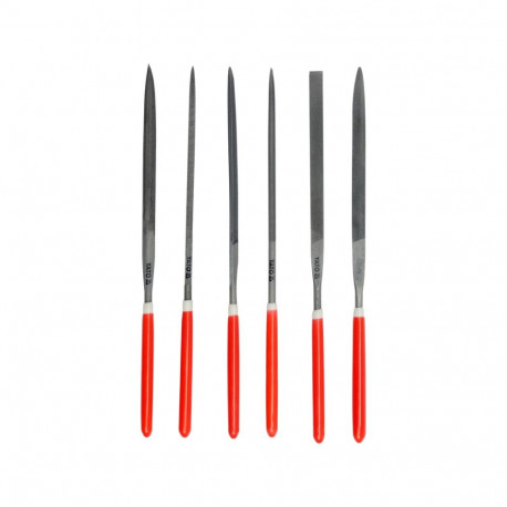 Needle File Set 6Pcs 3X140X65Mm YT-6160 YATO