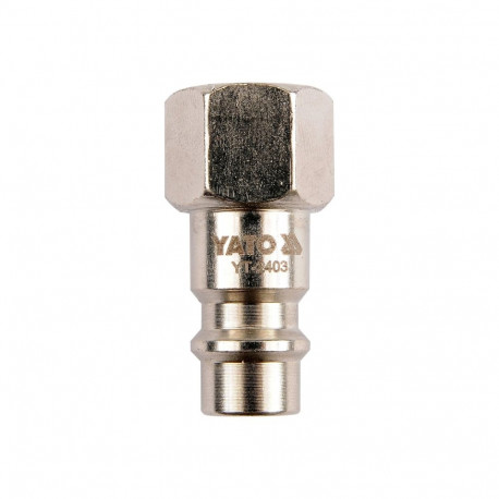 Yato Kiire Ühendus YT-2403, 35mm, G1/4, Q235 teras, nikeldatud, standardne õhuühendus
