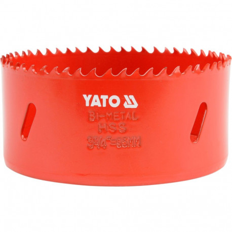 Yato YT-3333 Bimetallist augurauasaag, 68 mm, HSS M3, 5/8" (16 mm) 18UNF, 40 mm, 4-6 TPI, terasele, 