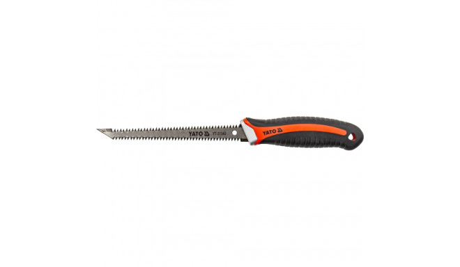 Yato YT-31343 plasterboard saw, 180mm, 315mm, 7TPI, 65Mn steel, induction hardened, TPR/ABS/aluminiu