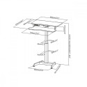 Electric Desk Height Adjustable Table MC-835