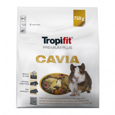 Tropifit Premium Plus Cavia complete food for guinea pigs 750g