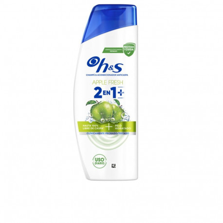 HEAD & SHOULDERS MANZANA limpio y fresco champú y acondicionador 2en1 300 ml