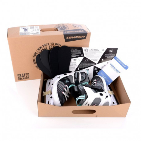 Uisud Tempish SYSTENT ICE GIRL must/valge - 37/40