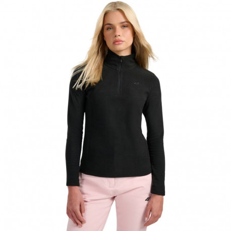 4F naiste fliisjakk F063 4FWAW25UFLEF063 20S 2XL, must