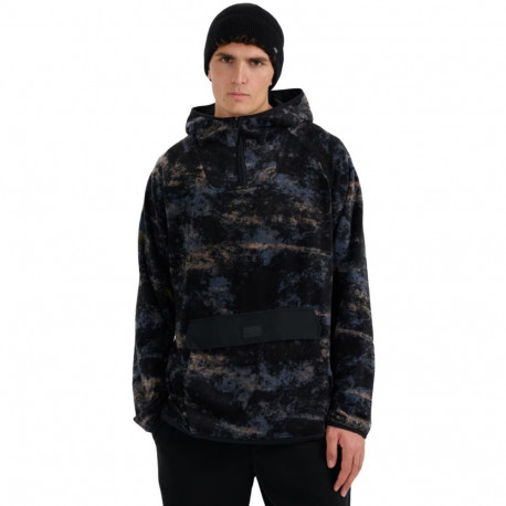 Bluza polarowa męska 4F M427 multikolor allover 4FWAW25TFLEM427 90A XL