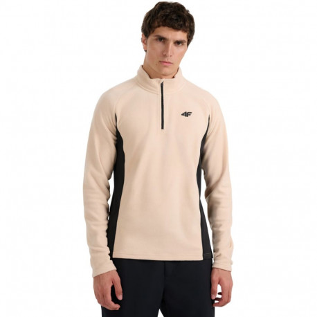 Bluza polarowa męska 4F M066 beżowa 4FWAW25UFLEM066 83S M