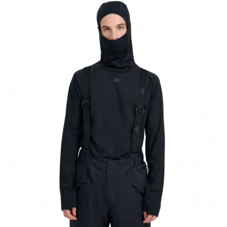 Bluza termoaktywna męska 4F M100 głęboka czerń 4FWAW25UBRUM100 20S 2XL