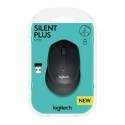 Juhtmevaba hiir Logitech M330 Silent Plus, must