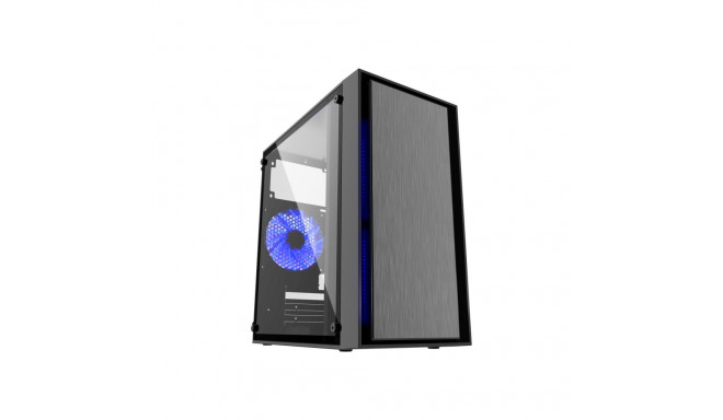 GEMBIRD CCC-FORNAX-960B mängudisainiga PC korpus 3 x 12 cm ventilaatorid sinine