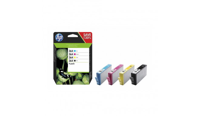 HP 364 CMYK tindikassettide komplekt 4-pack