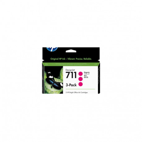 HP 3x 711 tindikassett magenta DJ T120 520