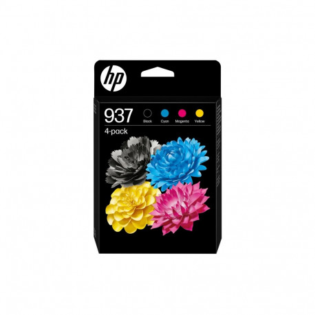 HP 937 CMYK originaal tindikassett 4-pakk