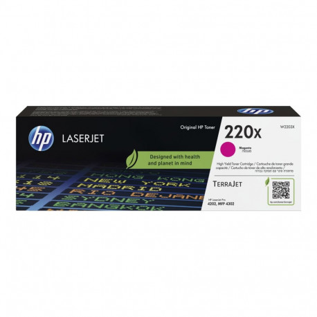 HP 220X originaal magenta LaserJet toonerikassett