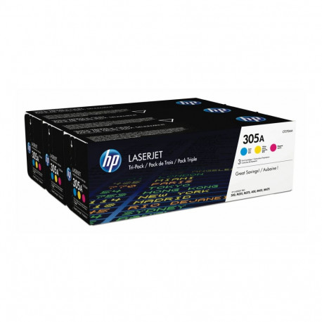 HP tooneri 305A CYM kolmikpakend M351 M451 M375 M475