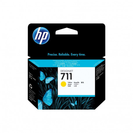 HP 711 kollane tindikassett 29 ml DJ T120 520