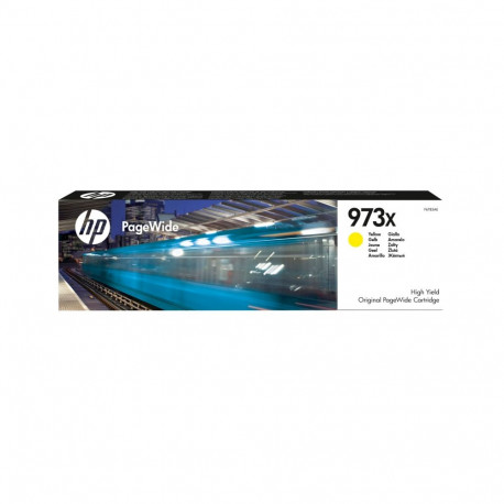 HP 973X suure tootlikkusega kollane originaal PageWide kassett