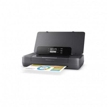 HP Officejet 200 Mobile Printer Printer colour inkjet A4 1200x1200dpi 20ppm mono 19ppm colour 50shee