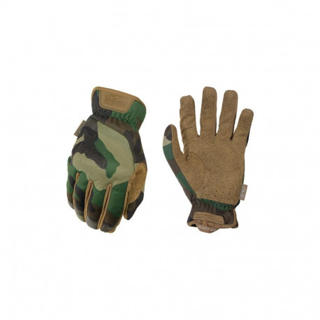 Gloves Mechanix FastFit® Woodland Camo XXL 0.6mm palm, touch screen capable