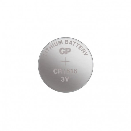 GP Battery (CR1616) Lithium coin, CR1616-7U5 (5 batteries / blister) 3V