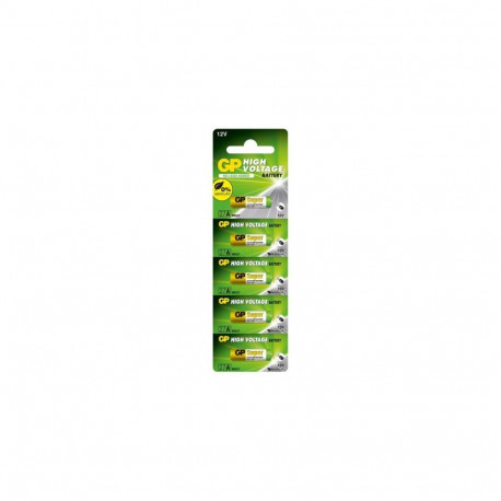 GP Battery (A27) Alkaline 12V / LR27 27AF-U5 (5 batteries / blister) 12V