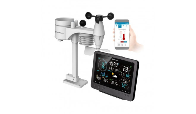 BRESSER 8-ühes WiFi-ga professionaalne kodune ilmajaam Bise