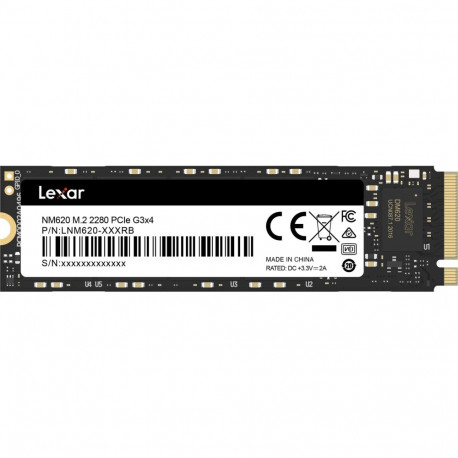 Lexar ssd LNM620 1TB M.2 2280 NVMe PCIe Gen3x4 lugemiskiirus 3300MB/s kirjutamiskiirus 3000MB/s 8433