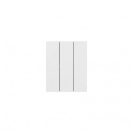 Smart Wall Switch - SONOFF M5-3C-80W Wi-Fi, Matter, 3-Gang, LED Indicators