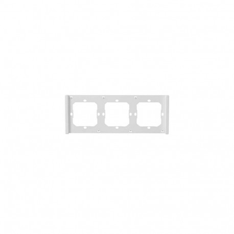 Switch Frame - Sonoff M5-80 3-Gang V0 Fire Retardant PC 228x86x14.8mm White