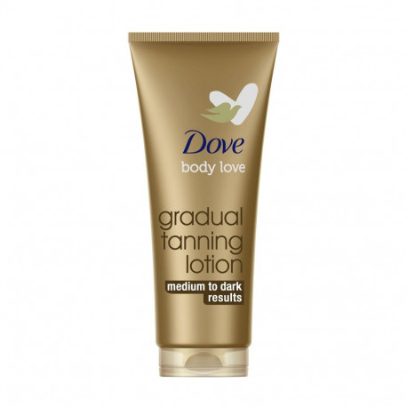 DOVE BODY LOVE GRADUAL TANNING LOCION MEDIO A OSCURA 200ML