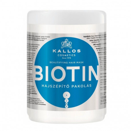 KALLOS BIOTIN MASCARILLA CAPILAR 1000ML