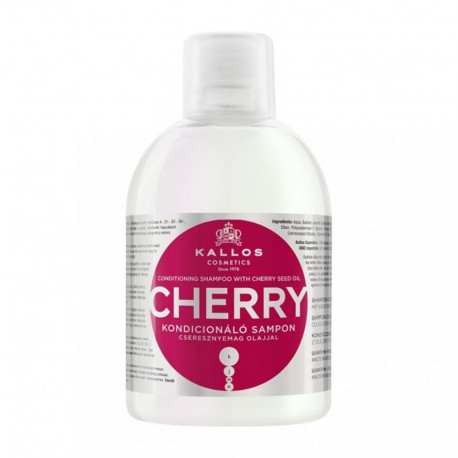 KALLOS CHERRY CHAMPU CON ACEITE SEMILLAS DE CEREZA 1000ML