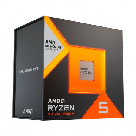 AMD CPU Desktop Ryzen 5 6C/12T 7500X3D (4.5GHz,102MB,65W,AM5) box, with Radeon Graphics