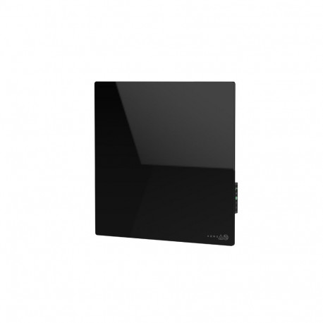AENO GH12S Premium Eco Smart Quadro Wall Heater, 500W, EU Plug (E/F), Black
