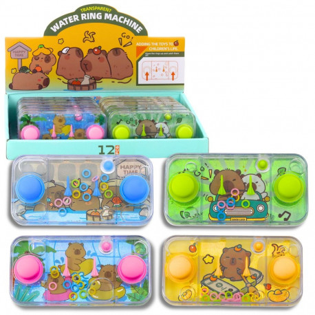 värviline kapibara osavusmäng rõngastega