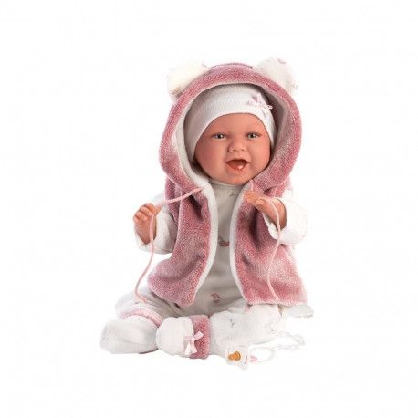 Lalka bobas śmiejąca się mimi 42 cm