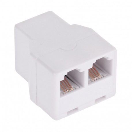 Telefoniliitmik 2x 6P4C (25 tk.)