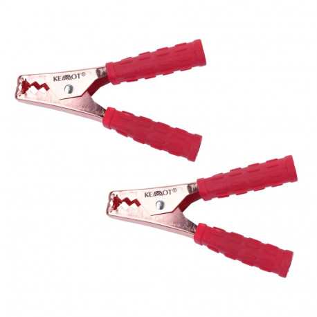 Krokodillklemmid 400A (2 tk), punased