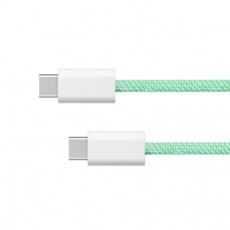Kabel USB-C – USB-C 100 W 1,5 m roheline Kruger&Matz Basic