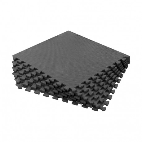 Mata spordivarustusele ja treeninguteks jõusaalis 180x120cm, materjal EVA, pusle 6 tk, REBEL ACTIVE