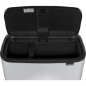 Brabantia Bo Touch Bin white, 11 + 23 L
