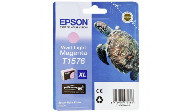 Epson tindikassett erksavärviline hele magenta T 157 T 1576