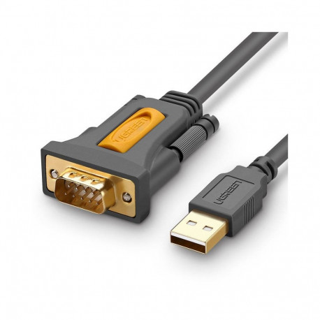 Cable USB male - DB9 male with PL2303 1.5m CR104 UGREEN