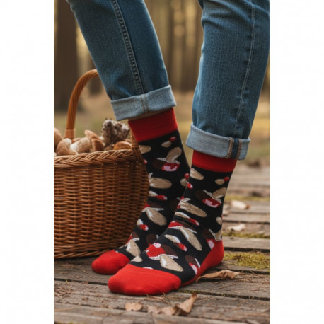 SOKISAHTEL FUNGI seentega puuvillased sõnumiga sokid 444, 446