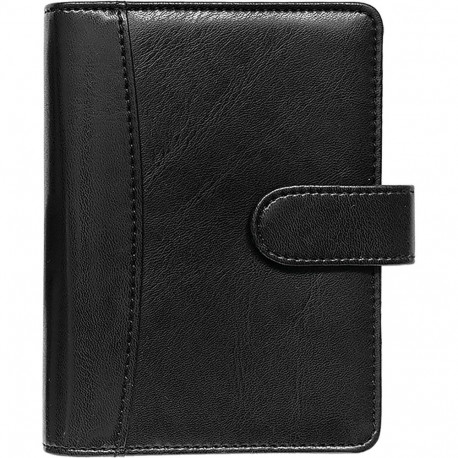 Time-Master kalender A7 NÄDAL, kunstnahk (MUST) 00725/40184