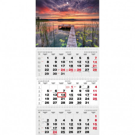 Seinakalender TRIO MAXI nr.3 00370/40523