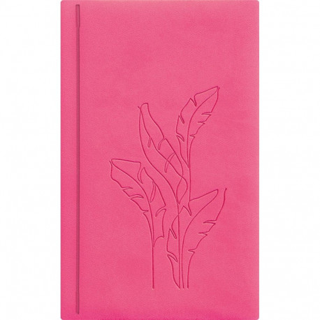 Raamatkalender NÄDAL B6, kõvaköide, Fashion kaaned (FUKSIAROOSA) 00265/40656