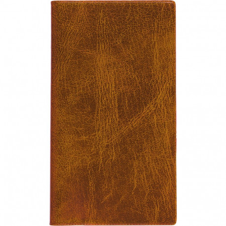 Taskumärkmik MINI, spiraalköide, plastkaaned (PRUUN) 00252/41126